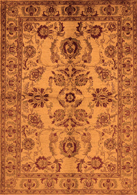 Oriental Orange Industrial Rug, urb2870org