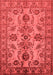 Oriental Red Industrial Area Rugs