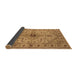 Sideview of Oriental Brown Industrial Rug, urb2871brn