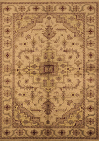 Oriental Brown Industrial Rug, urb2871brn