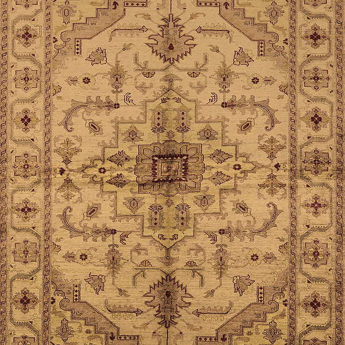 Oriental Brown Industrial Rug, urb2871brn