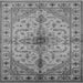 Square Oriental Gray Industrial Rug, urb2871gry