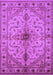 Machine Washable Oriental Purple Industrial Area Rugs, wshurb2871pur