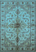 Oriental Light Blue Industrial Rug, urb2871lblu