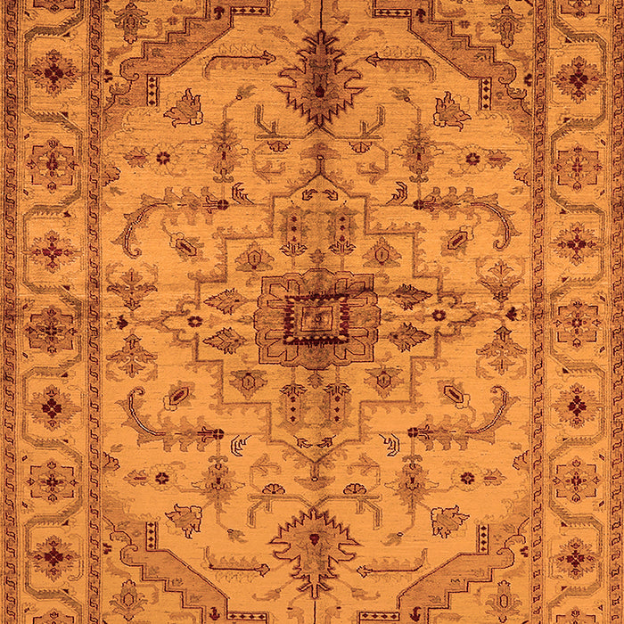 Oriental Orange Industrial Rug, urb2871org