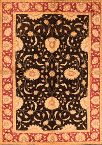 Oriental Orange Industrial Rug, urb2872org