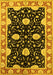 Oriental Yellow Industrial Rug, urb2872yw