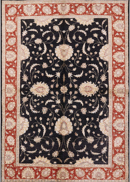 Mid-Century Modern Red Oriental Rug, urb2872