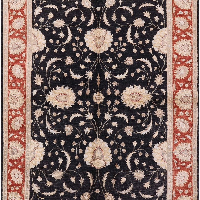 Mid-Century Modern Red Oriental Rug, urb2872