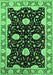 Oriental Emerald Green Industrial Rug, urb2872emgrn