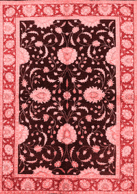 Oriental Red Industrial Rug, urb2872red