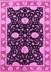 Oriental Pink Industrial Rug, urb2872pnk