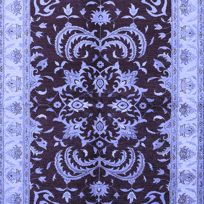 Oriental Blue Industrial Rug, urb2873blu