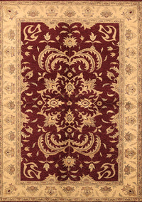 Oriental Brown Industrial Rug, urb2873brn