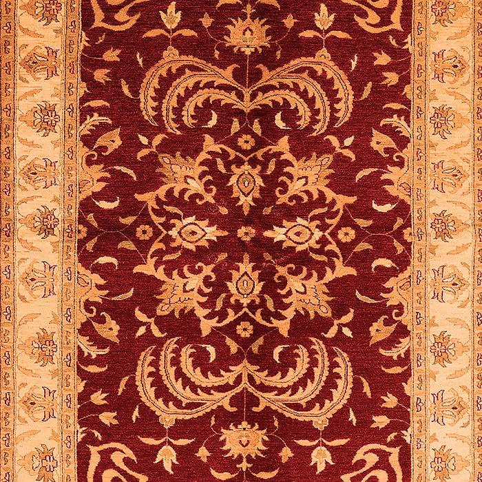 Oriental Orange Industrial Rug, urb2873org