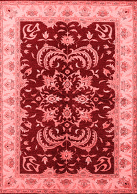 Oriental Red Industrial Rug, urb2873red