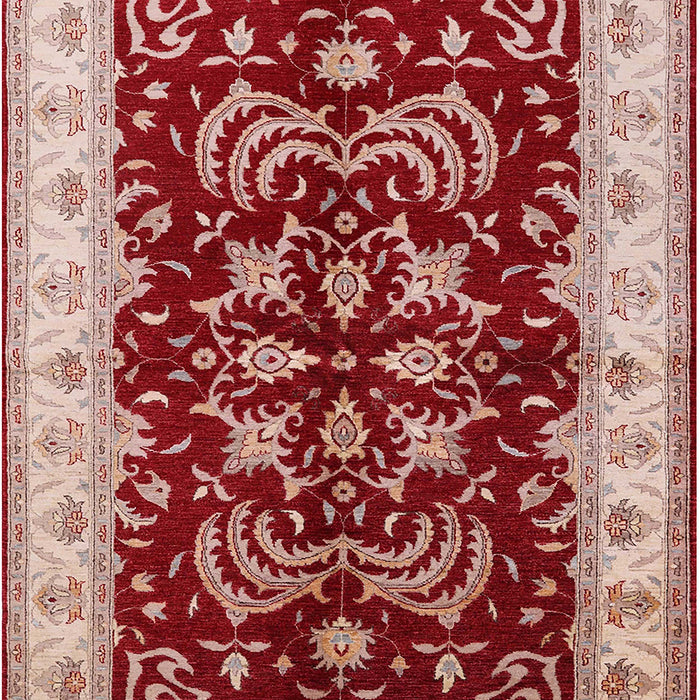 Mid-Century Modern Red Oriental Rug, urb2873