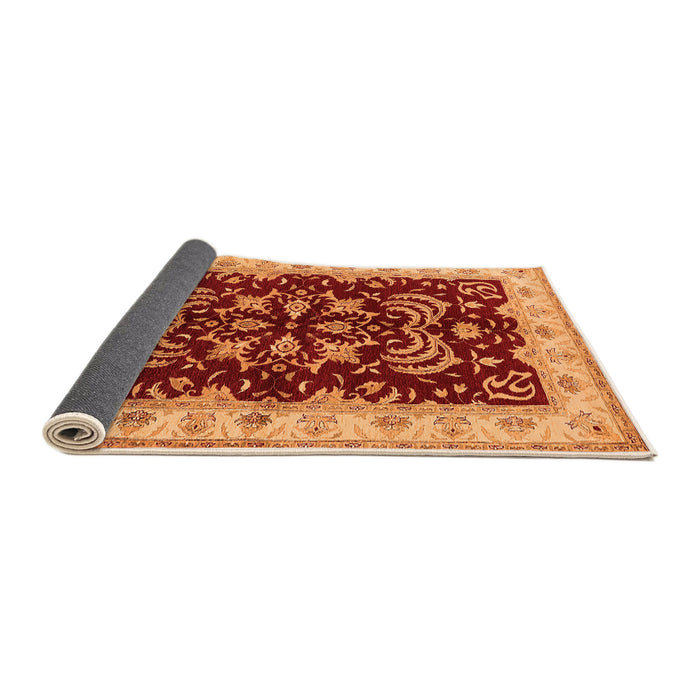 Sideview of Oriental Orange Industrial Rug, urb2873org