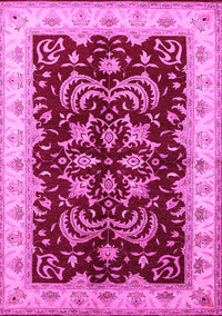 Oriental Pink Industrial Rug, urb2873pnk