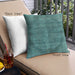 Front View of Mid-Century Modern Urban Square Light Sea Green Throw Pillow, 18 inch by 18 inch, pwurb2874