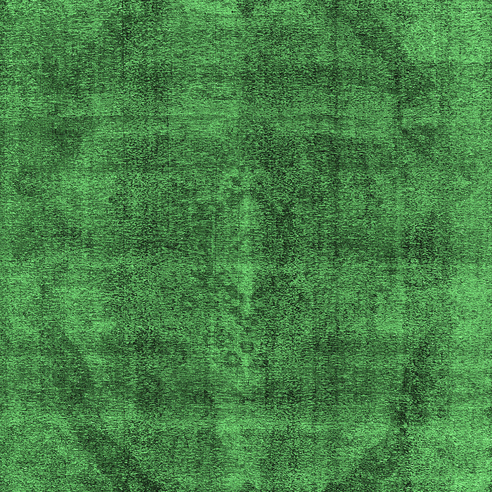 Oriental Emerald Green Industrial Rug, urb2874emgrn