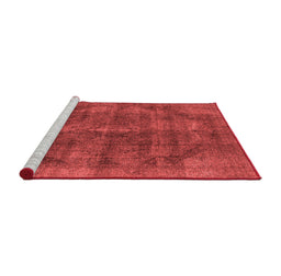 Industrial Red Washable Rugs