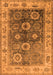 Machine Washable Oriental Orange Industrial Area Rugs, wshurb2875org