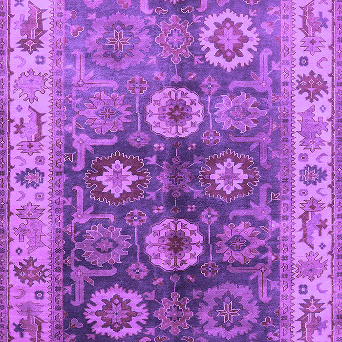 Machine Washable Oriental Purple Industrial Area Rugs, wshurb2875pur