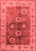 Oriental Red Industrial Area Rugs