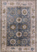 Mid-Century Modern Puce Purple Oriental Rug, urb2875