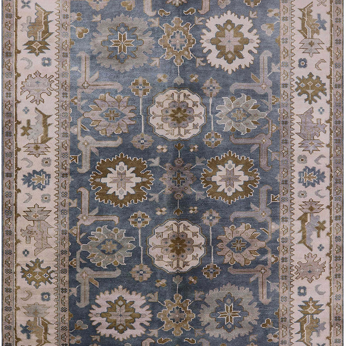 Mid-Century Modern Puce Purple Oriental Rug, urb2875