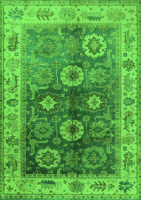 Oriental Green Industrial Rug, urb2875grn