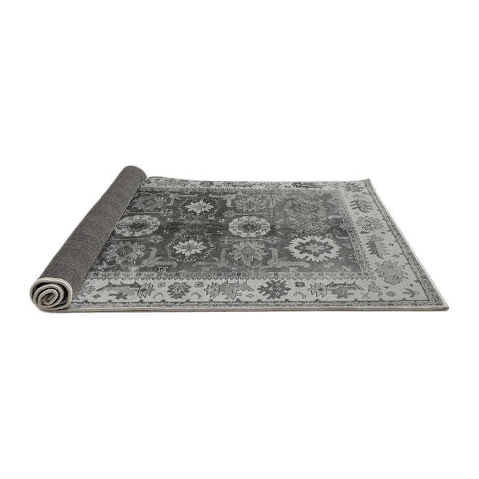 Sideview of Oriental Gray Industrial Rug, urb2875gry