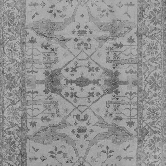 Machine Washable Oriental Gray Industrial Rug, wshurb2876gry