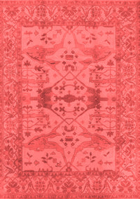 Oriental Red Industrial Rug, urb2876red