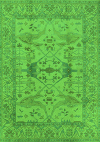 Oriental Green Industrial Rug, urb2876grn