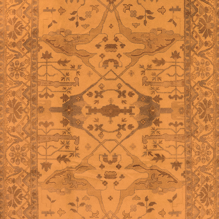 Machine Washable Oriental Orange Industrial Area Rugs, wshurb2876org