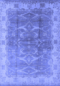 Oriental Blue Industrial Rug, urb2877blu