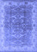 Oriental Blue Industrial Rug, urb2877blu