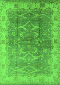 Oriental Green Industrial Rug, urb2877grn