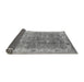 Sideview of Oriental Gray Industrial Rug, urb2877gry