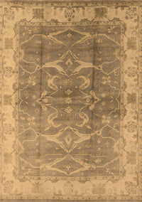 Oriental Brown Industrial Rug, urb2877brn