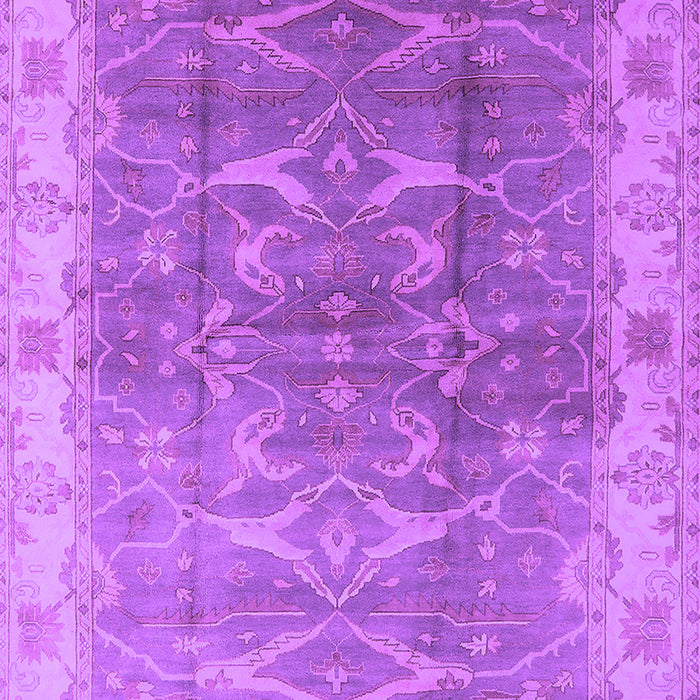 Machine Washable Oriental Purple Industrial Area Rugs, wshurb2877pur