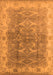 Oriental Orange Industrial Rug, urb2877org