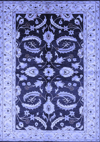 Oriental Blue Traditional Rug, urb2878blu