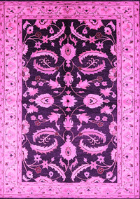 Oriental Pink Traditional Rug, urb2878pnk