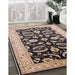 Machine Washable Industrial Modern Brown Rug in a Family Room, wshurb2878