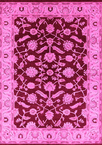 Oriental Pink Traditional Rug, urb2879pnk