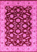 Oriental Pink Traditional Rug, urb2879pnk
