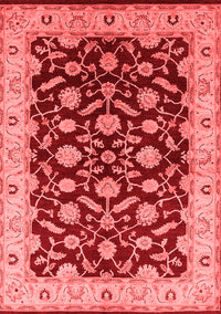 Oriental Red Traditional Rug, urb2879red